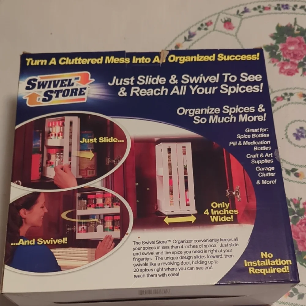 As Seen On TV White Storage Solution for Optimal Organization
